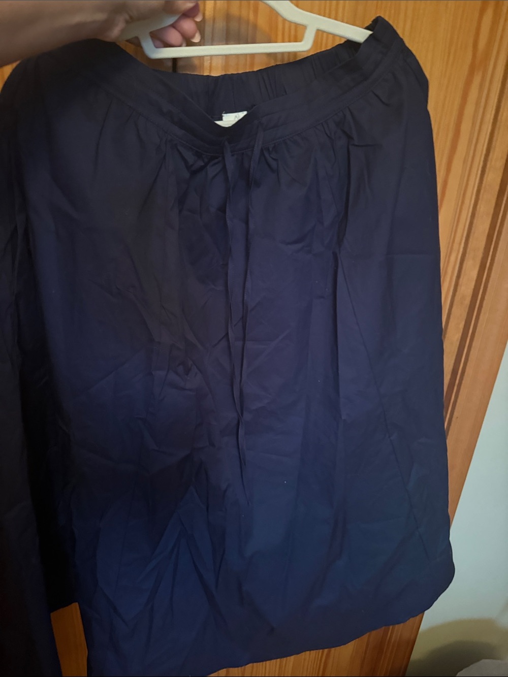 Joie Navy Blue Midi Skirt